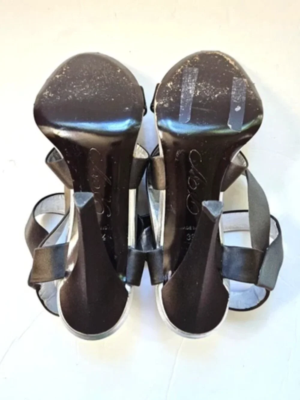 Roger Vivier Dark Choc Brown Satin Heeled Strappy Sandals Size EU 39.5 US 9.5